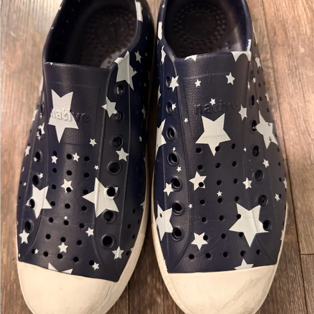 Native Mens Starry Navy Sandals
